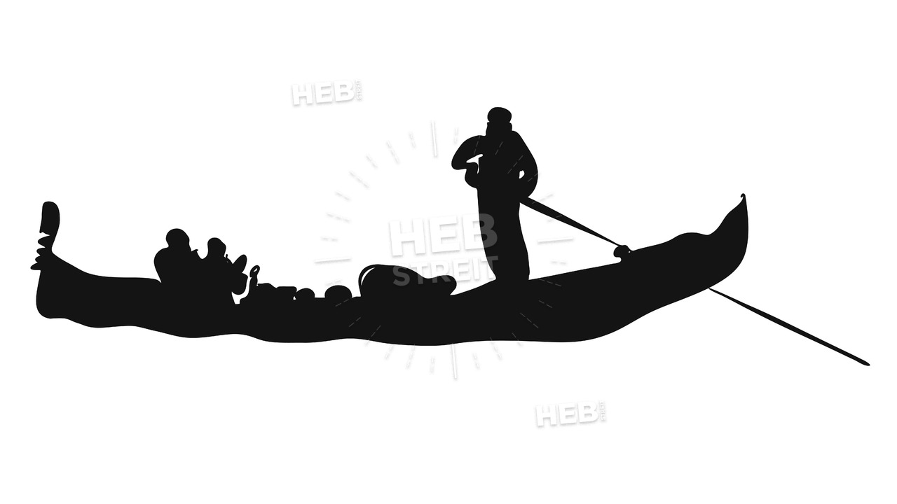 1280x720 Gondola, Italian Love Taxi Sihouette Hebstreits Sketches