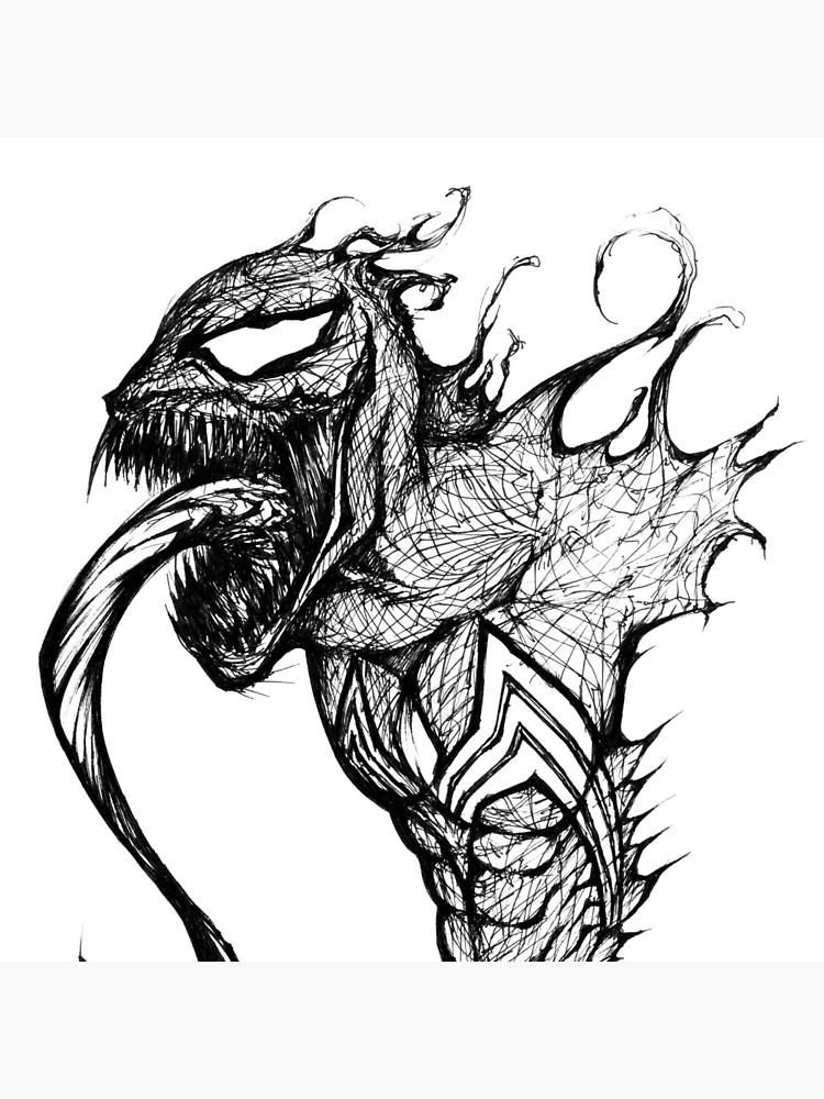 750x1000 Venom Speed Drawing Tote Bag