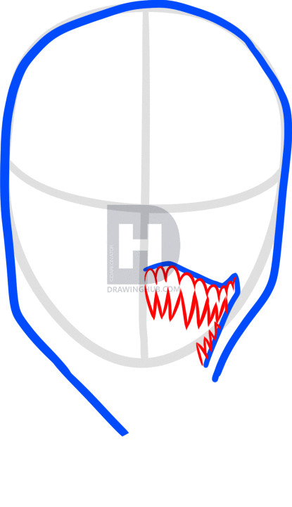 415x720 How To Draw Spiderman And Venom, Step