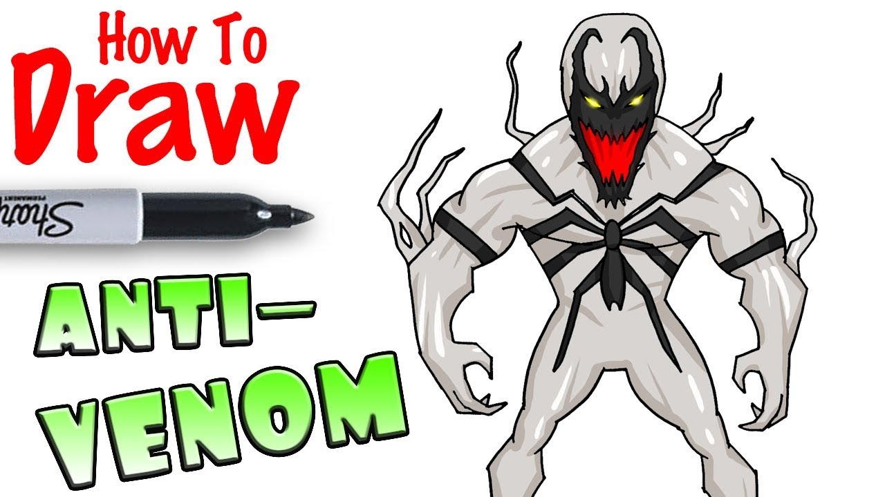 1280x720 How To Draw Anti Venom