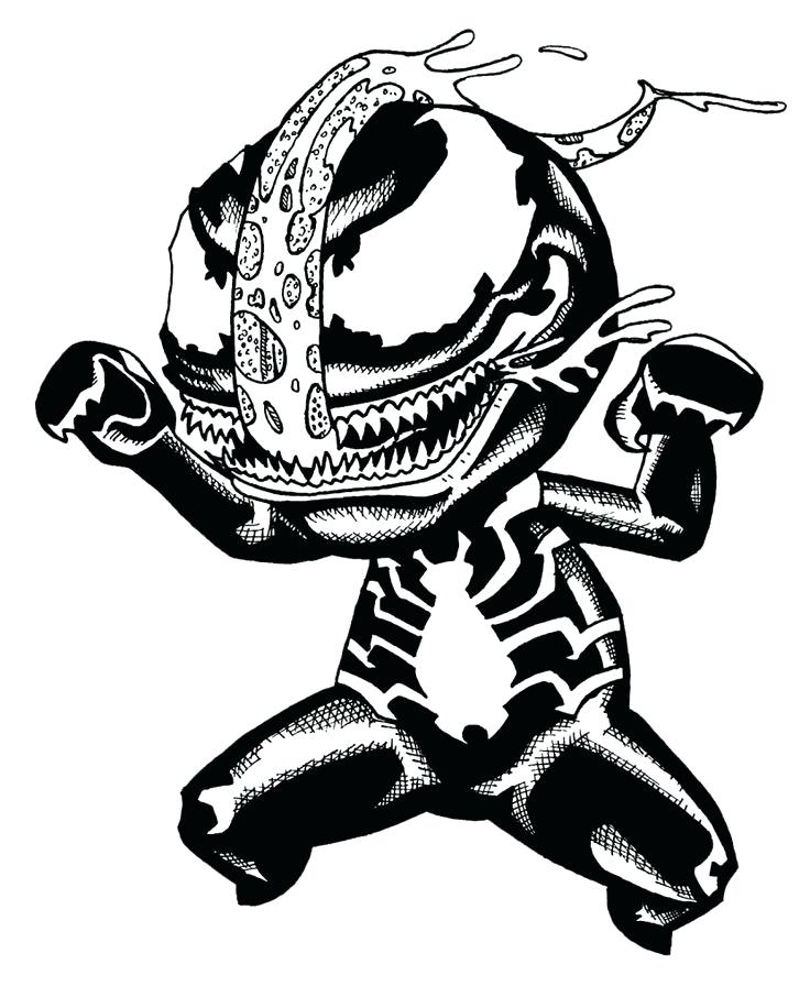 736x906 Coloring Pages Venom Printable On Free Face Mask Spiderman And Vs