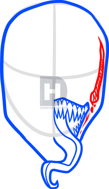 415x720 How To Draw Spiderman And Venom, Step