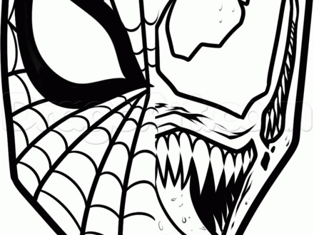 Venom Spiderman Drawing | Free download on ClipArtMag