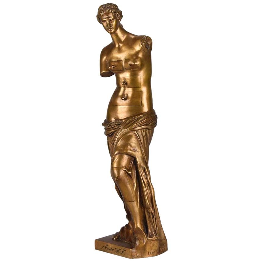 858x858 limited edition bronze 'venus de milo with drawers'