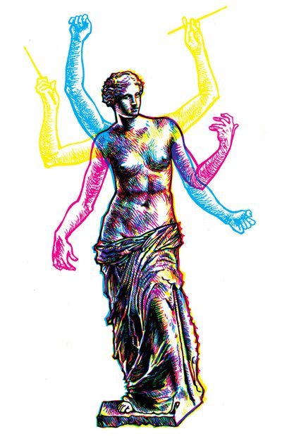 400x619 venus de milo is made of rock