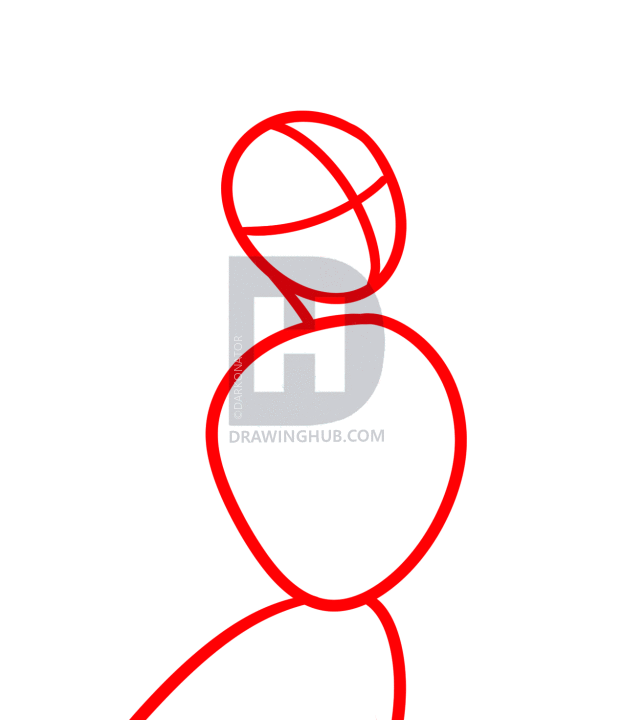 623x720 How To Draw Sailor Venus, Step