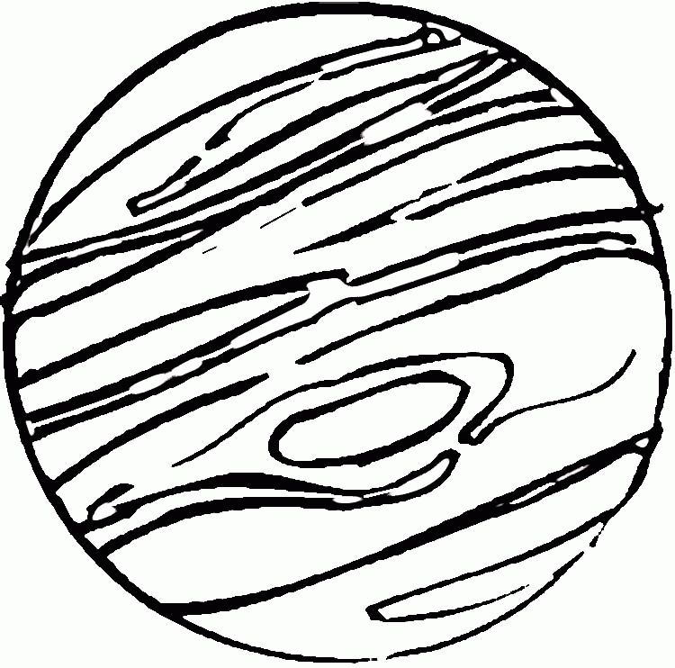 750x742 Jupiter Drawing Planet Venus For Free Download
