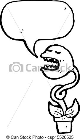 270x470 Venus Fly Trap Cartoon Character