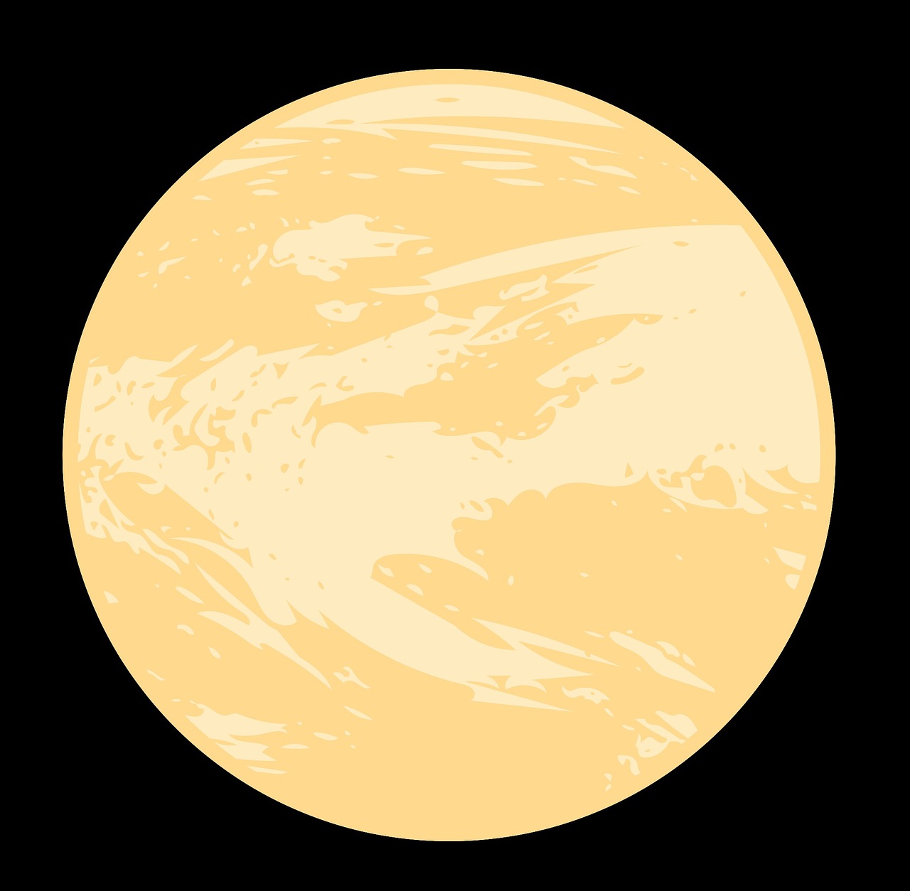 1280x1254 Venus,planet,illustration,free Pictures, Free Photos
