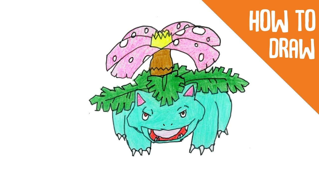 1280x720 How To Draw Venusaur