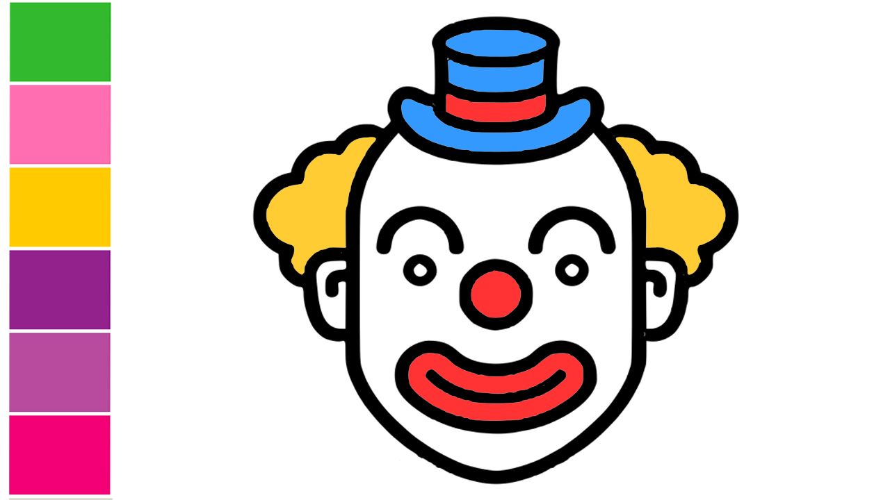 1280x720 Learn To Draw Joker Face It's Very Easy Art Tutorial