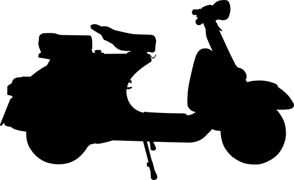 594x363 Vespa Clip Art Free Vector In Open Office Drawing