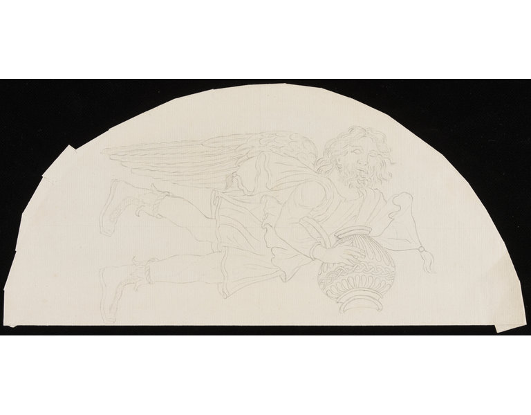 768x600 angel bearing a decorated vessel