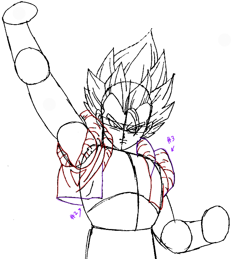 810x899 Draw Gogeta Draw It Eazy