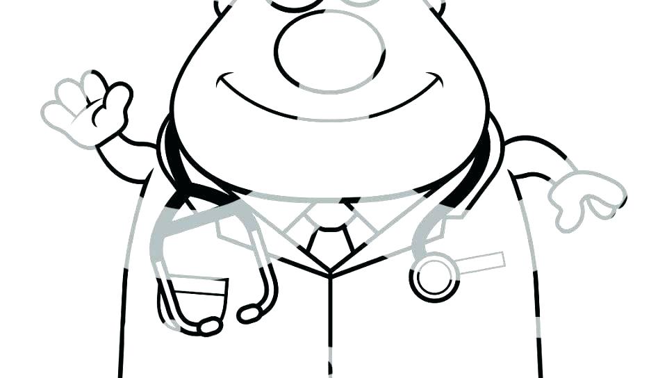 960x544 Veterinarian Coloring Page
