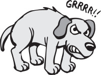 198x147 Collection Of Free Growling Clipart Friendly Dog Download On Ui Ex