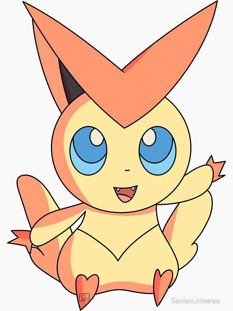 750x1000 victini sticker