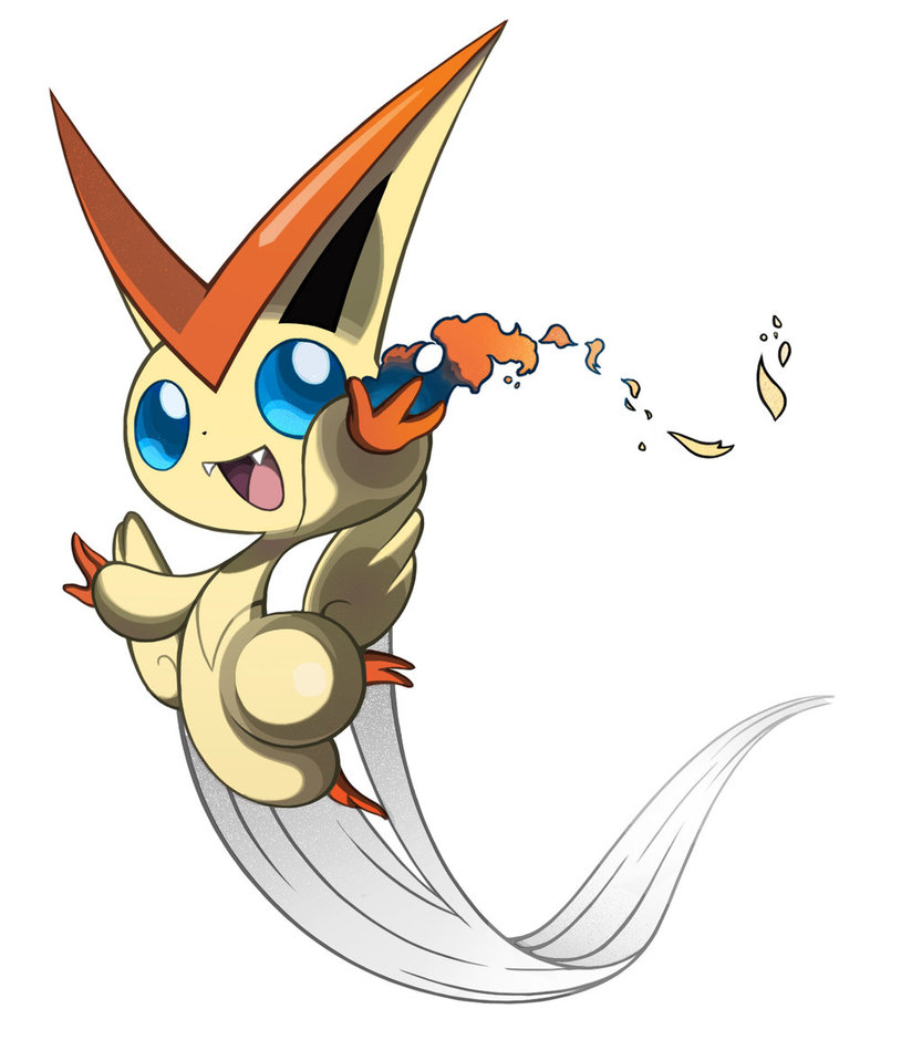 833x959 victini wallpaper