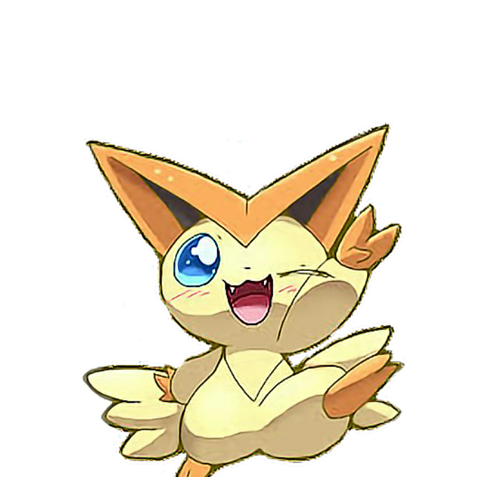681x681 victini pokemon mythical poketmonster victorypose victo