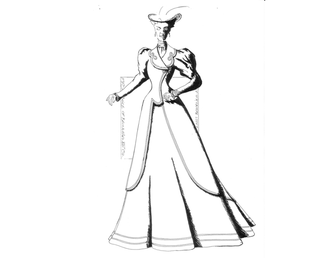 650x510 Costume Drawings, Models And Working Drawings