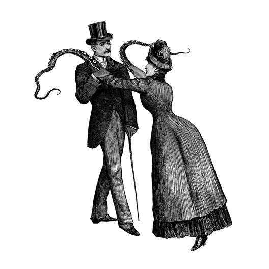 528x528 Tentacled Victorian Illustrations Dan Hillier
