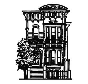 334x320 Victorian Rubber Stamp