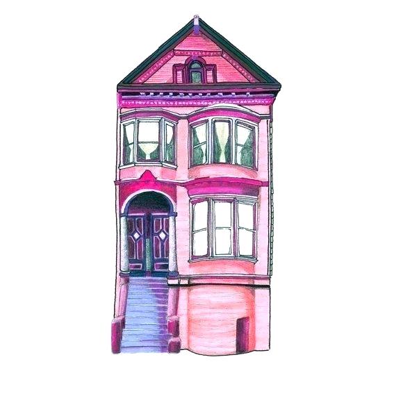 570x570 Victorian House Drawing Abandoned And Neighbors In Victorian House