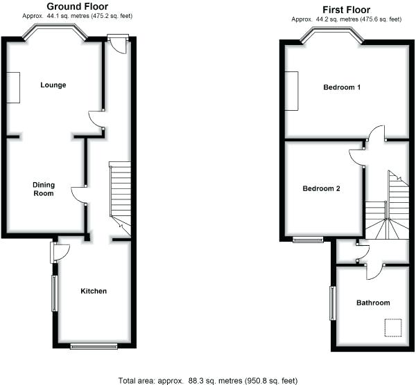 600x556 Victorian Terraced House Plans There Are Power Points Throughout