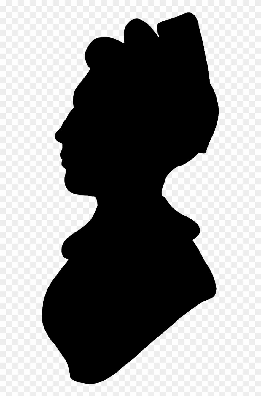 880x1332 Victorian Silhouette Clipart