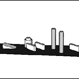 271x271 scale drawing of the obstacle course and the digital video camera
