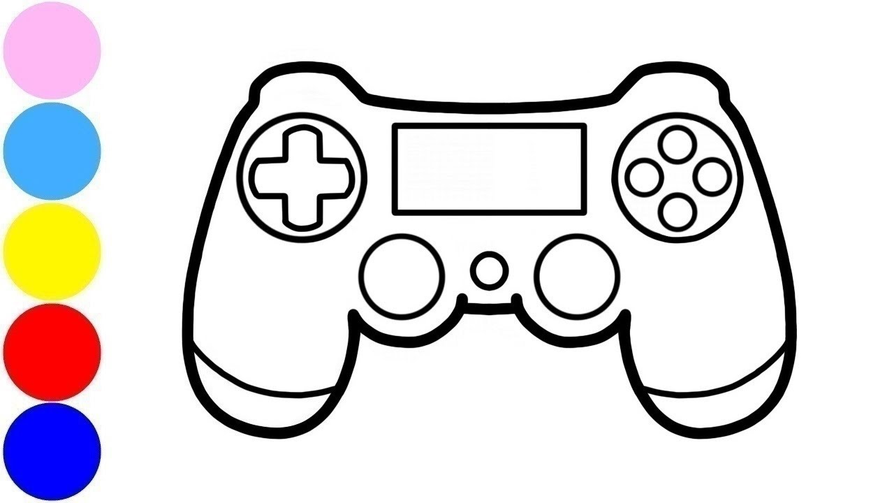 Video Game Controller Drawing | Free download on ClipArtMag