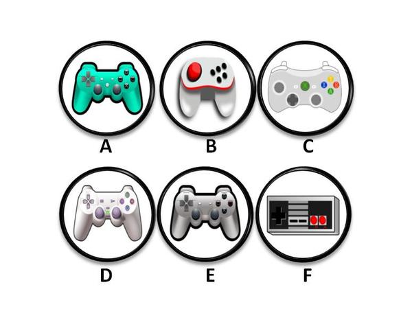 600x450 Video Game Controller Gamer Knobs Xbox Boys Dresser Drawer