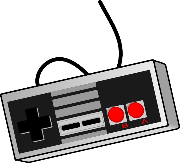 600x543 Bhspitmonkey Old School Game Controller Clip Art Free Vector