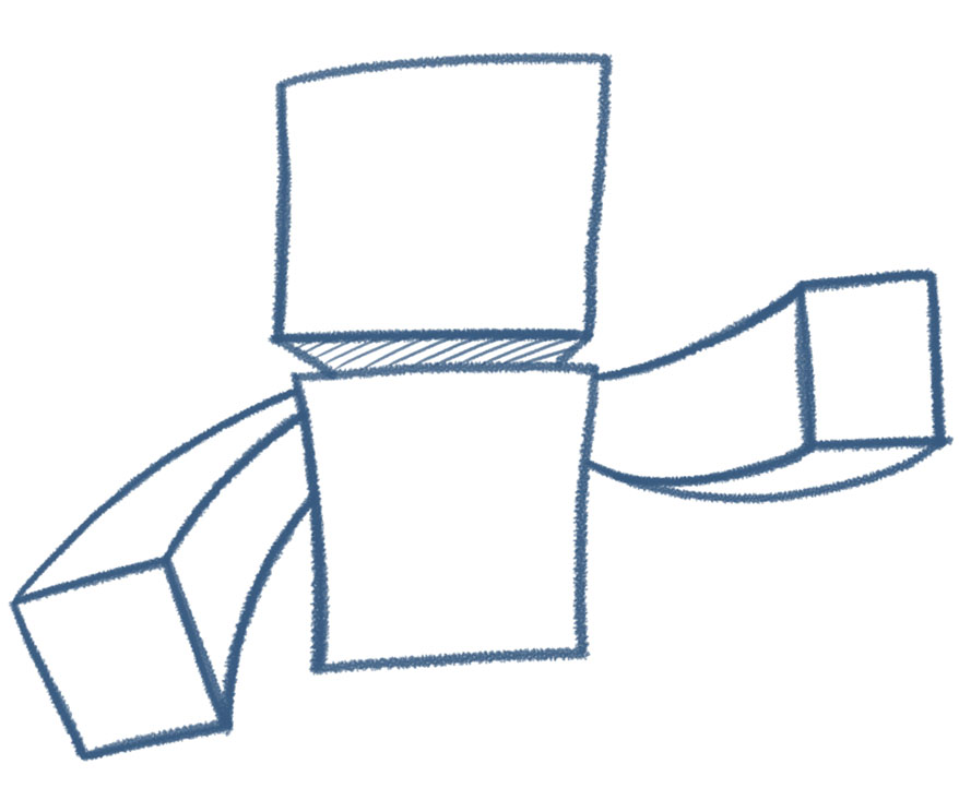 878x744 Learn How To Draw Your Own Minecraft Style Characters!