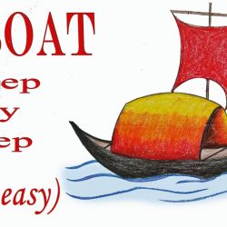 250x250 Boat Drawing Easy Tags Artistic Drawings Boat Battery Fihing Eay