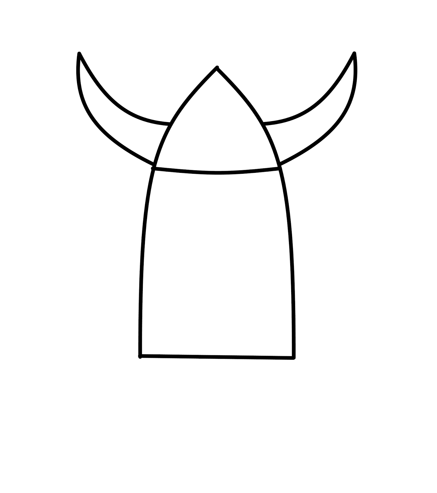 1420x1600 How To Draw Cartoons Viking