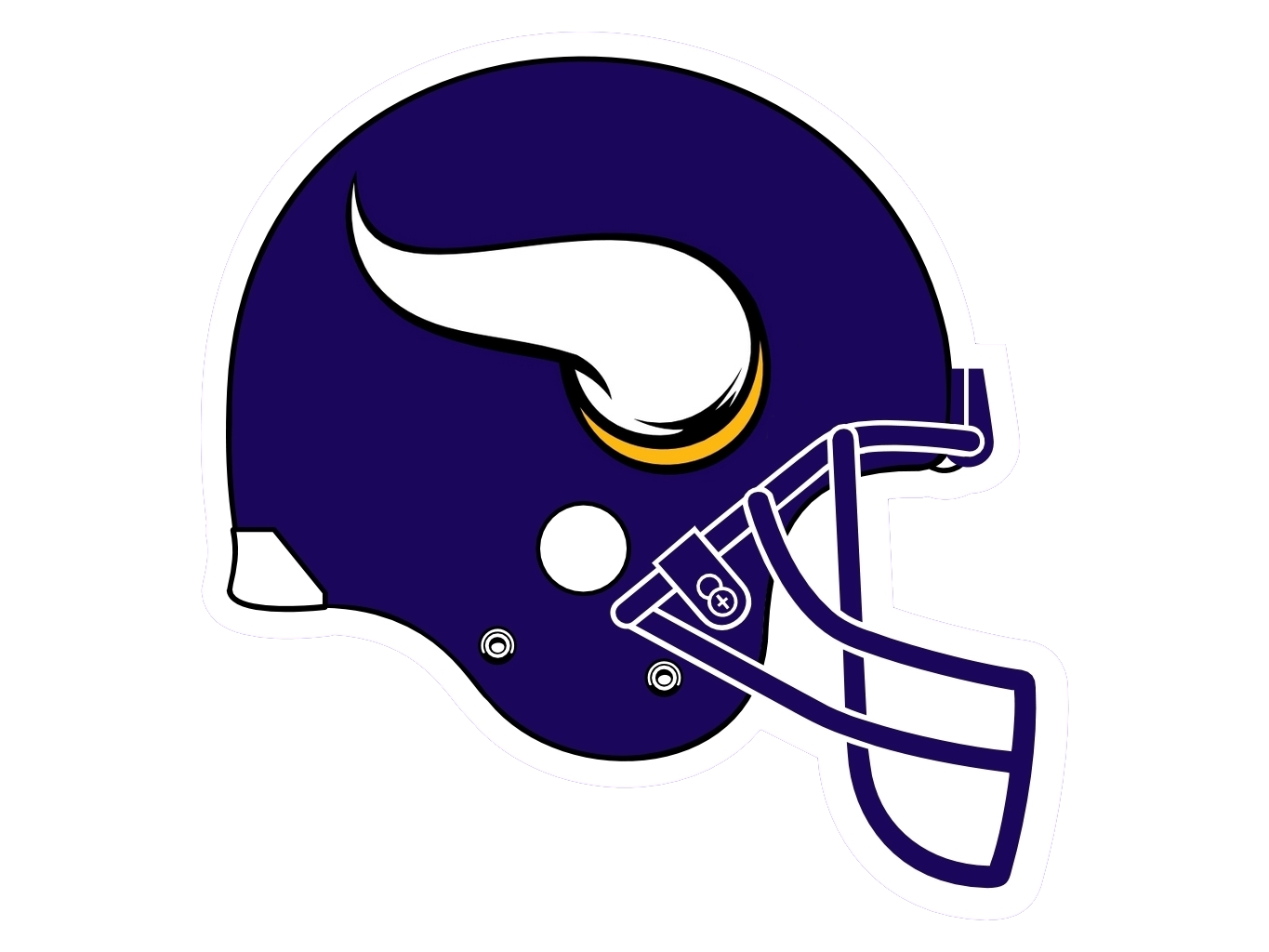 1365x1024 Minnesota Drawing Football Vikings Transparent Png Clipart Free