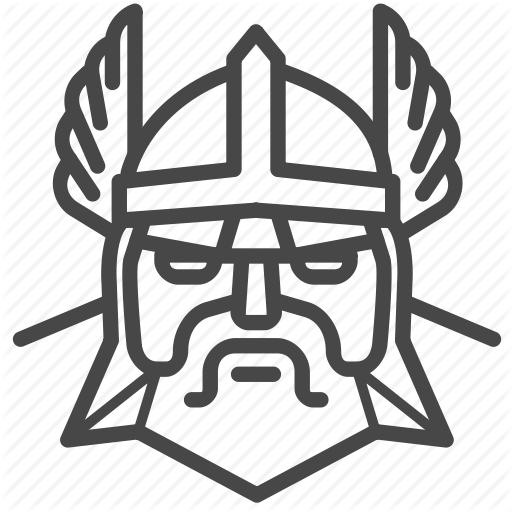 512x512 Collection Of Free Odin Drawing Helmet Norse Download On Ui Ex