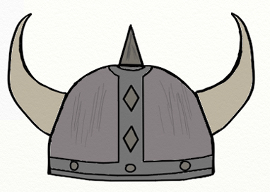 382x272 drawn viking viking helmet