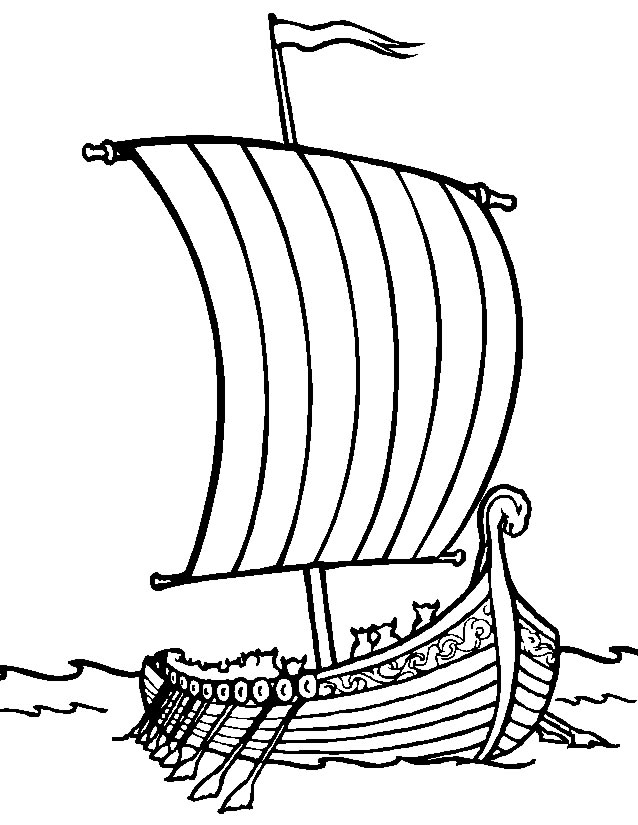 Poseidon Ship Coloring Pages