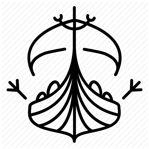 512x512 Boat, Sail, Shield, Shields, Viking, Vikingboat Icon