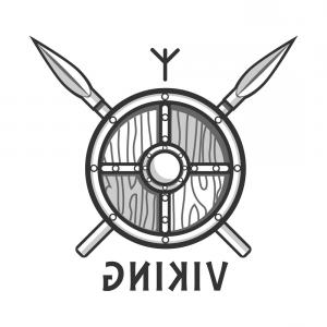 300x300 Viking Axe Scandinavian Pattern Shield Vector Soidergi