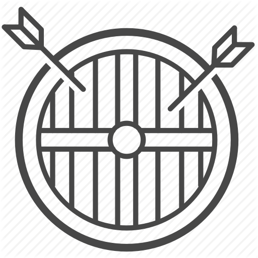 512x512 Arrow, Protect, Protection, Shield, Viking, War Icon
