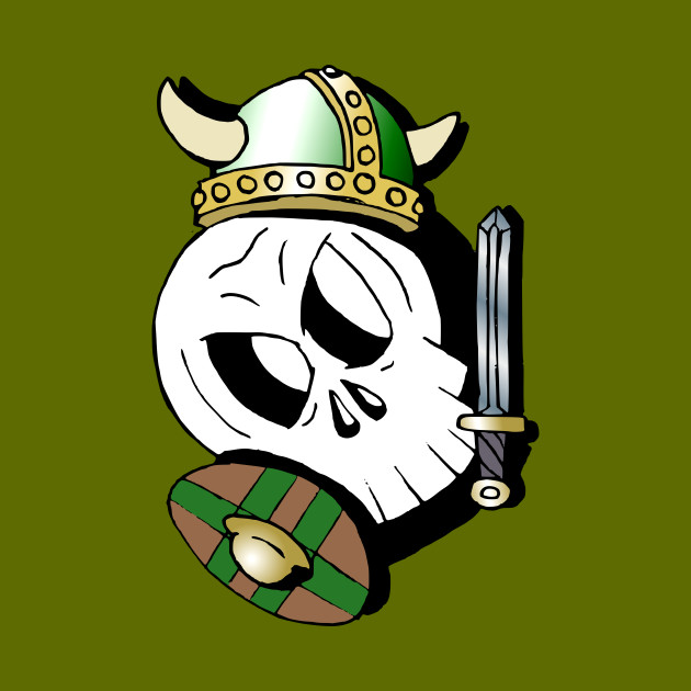 630x630 Viking Skull