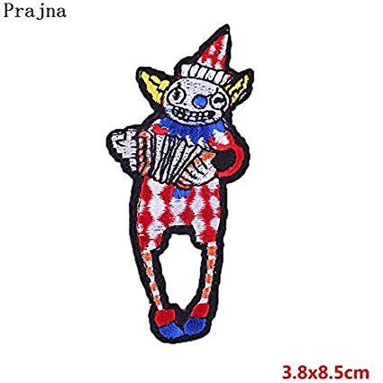 425x425 Virtue Prajna Iron On Viking Skull Army Rock Logo Patch