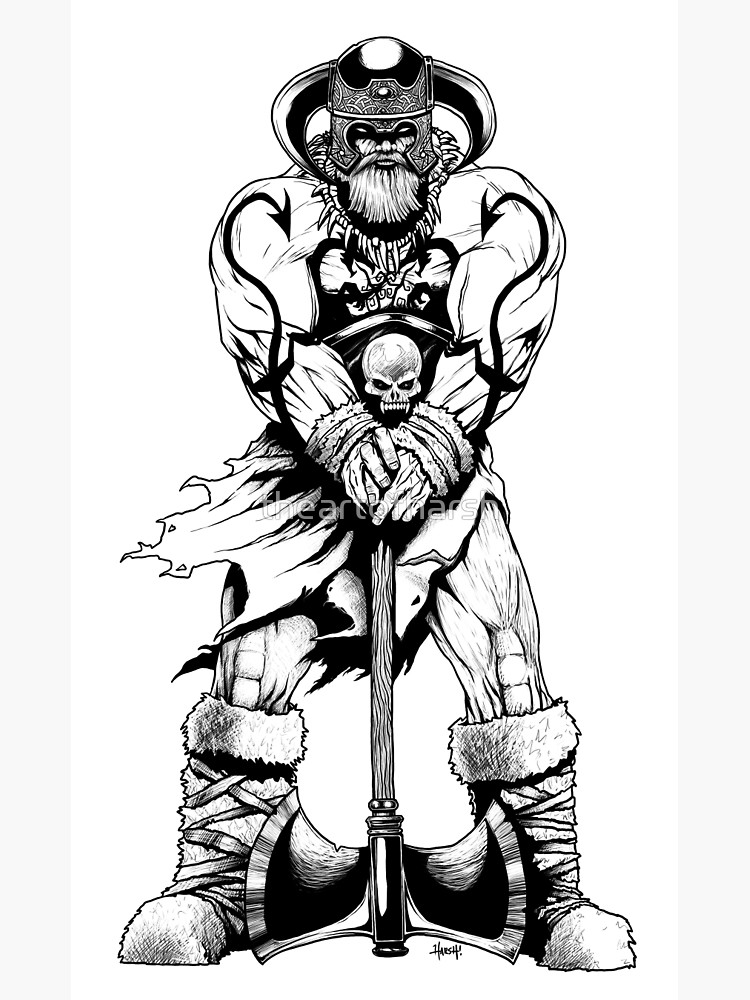 750x1000 Viking Warrior Photographic Print
