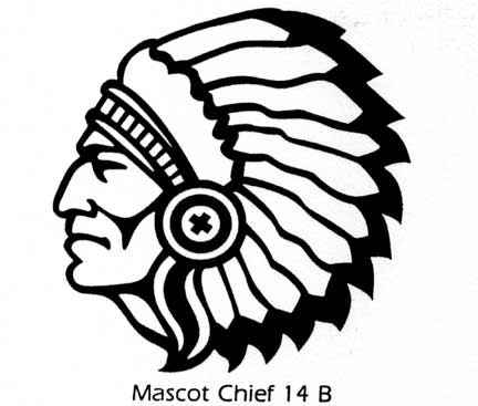 432x367 Warrior Mascot Clipart