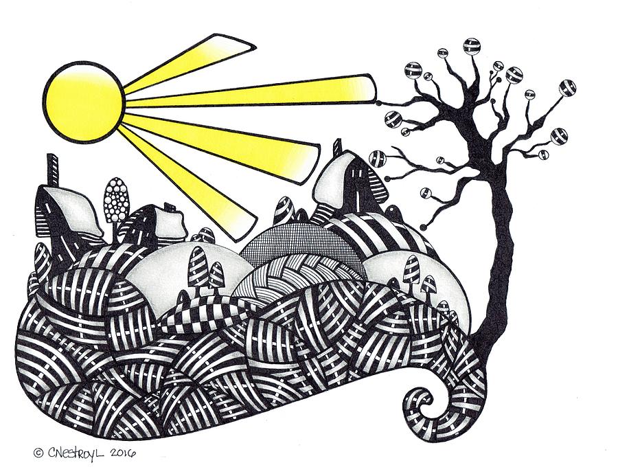 900x693 Sunshine Village Drawing