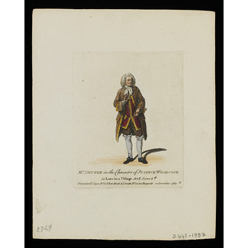 355x355 Mr Shuter In The Justice Woodcock In Love In A Village Act I