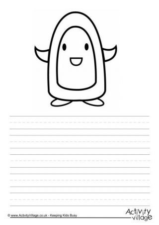 320x452 Penguins Scene Story Paper